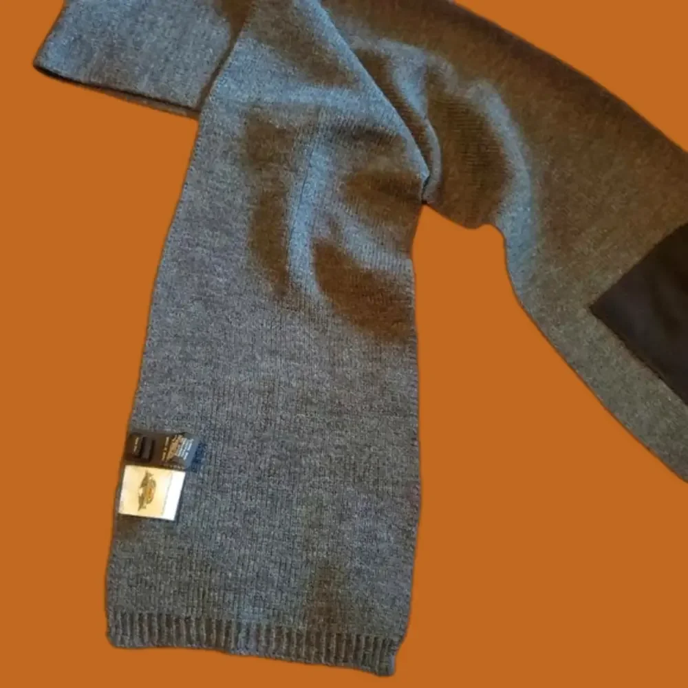 Mens Harley Davidson gray Knit scarf